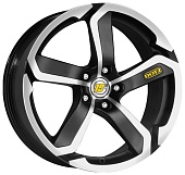 Dotz Hanzo 8,5x19 5x120 ET 15 Dia 74,1 (Black)